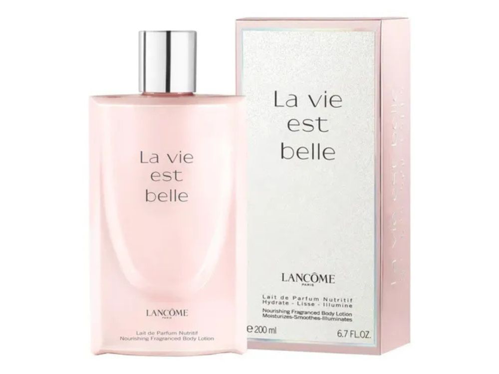 Top 5 Hidratantes Importados: Pele Perfumada o dia todo! imagem loção Lancôme
