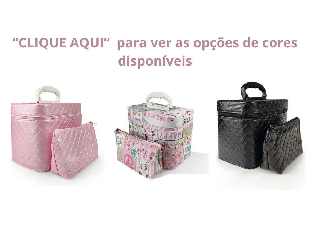 melhores maletas de maquiagem completa.