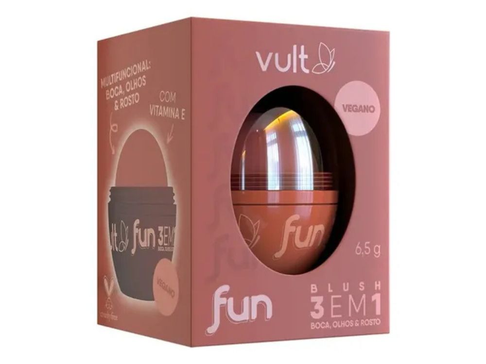 MAQUIAGEM-PARA-O-DIA-A-DIA- foto: Kit Vult Fun: Blush Bronze + Iluminador Dourado Radiante Tom Da Maquiagem Bronze Natural E Dourado Radiante
