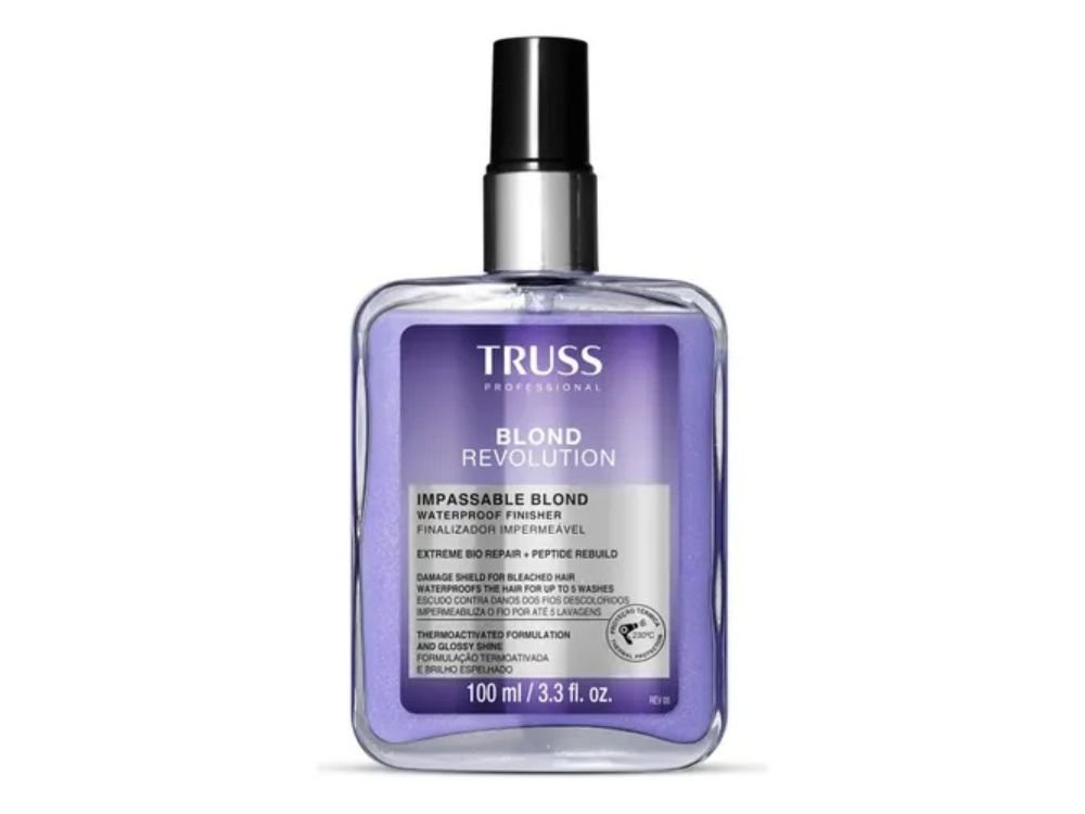 Produtos-para-Cabelo-Loiro-Dicas-e-Cuidados imagem: Truss Blond Revolution Impassable Finalizador Capilar foto  Truss Blond Revolution Impassable Blond
