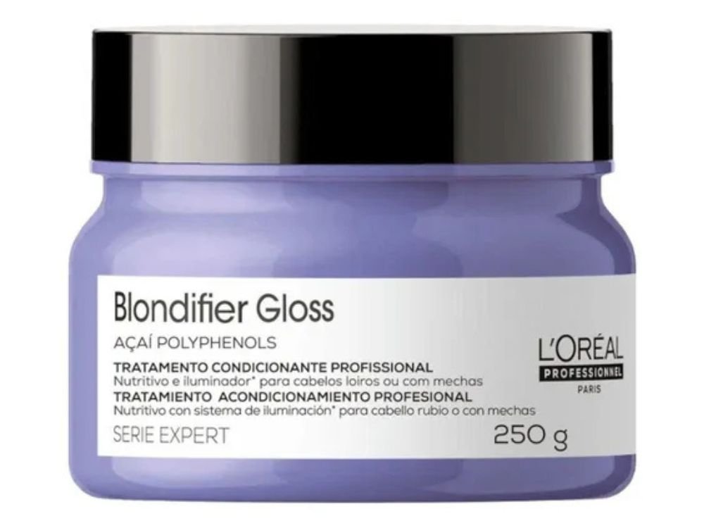Produtos-para-Cabelo-Loiro-Dicas-e-Cuidados imagem: Máscara Capilar Blondifier Gloss L'oreal Professionnel